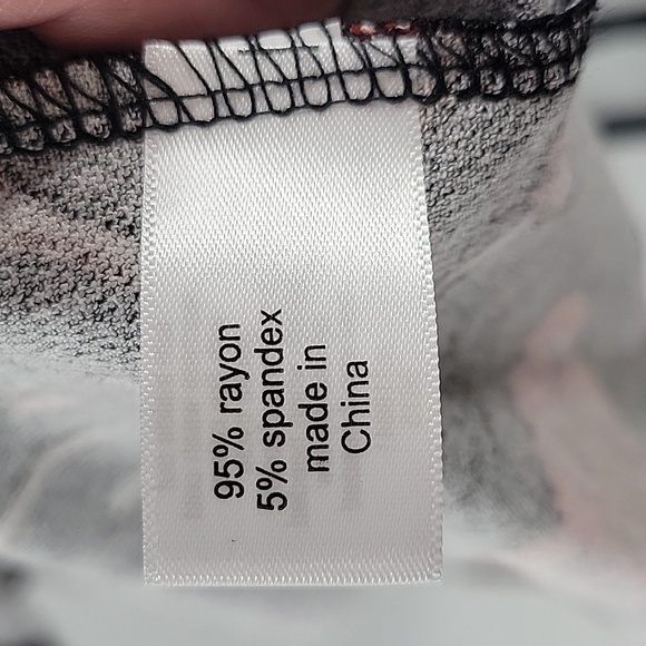 Lane Bryant Black and Red Floral Tunic - Picture 12 of 15